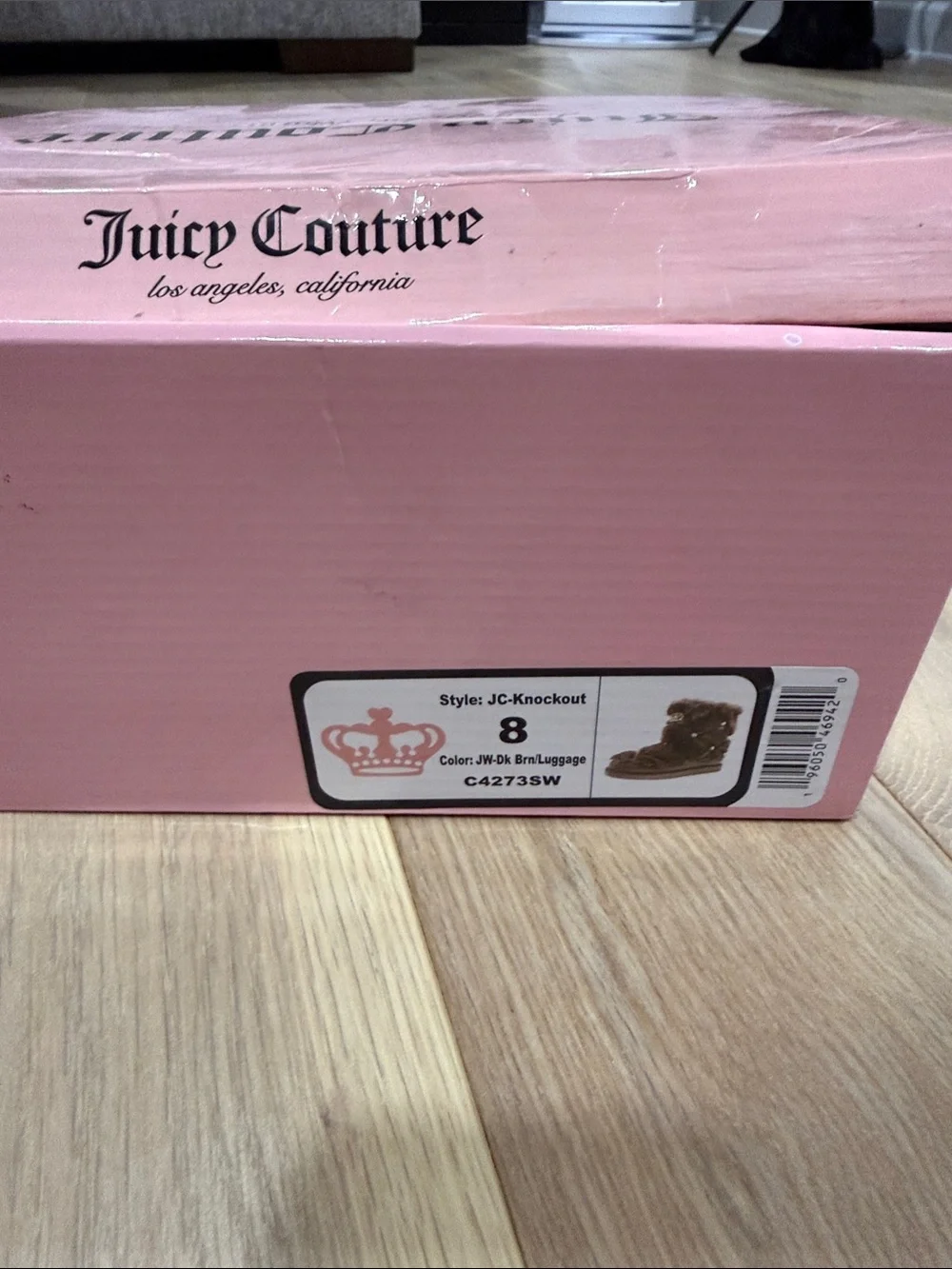 Juicy Couture Women’s Brown Faux-Fur Winter Boots